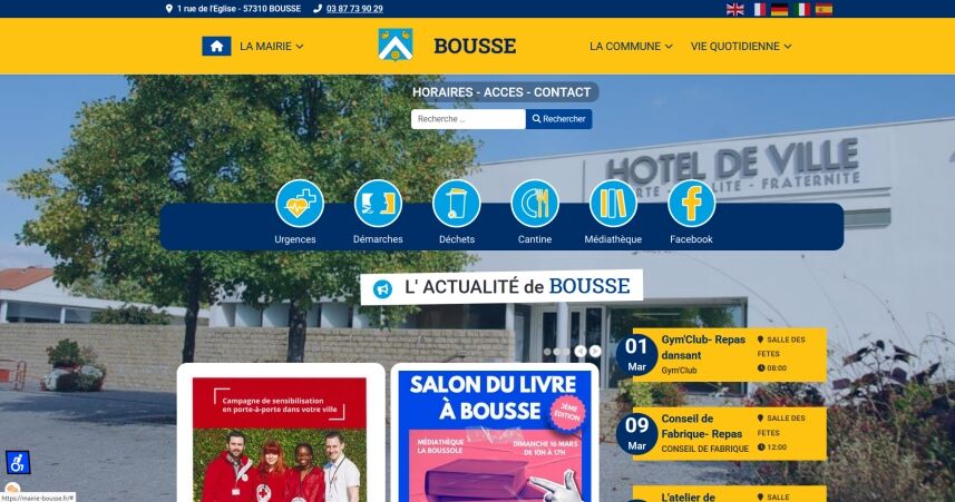 Mairie de Bousse