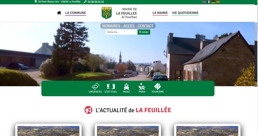 Mairie de La Feuillée