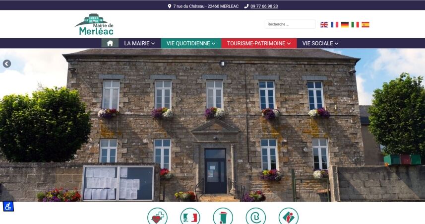 Mairie de Merléac