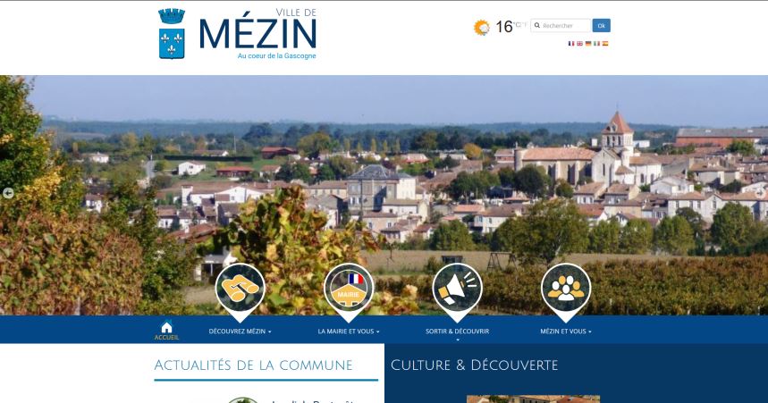 Mairie de Mézin